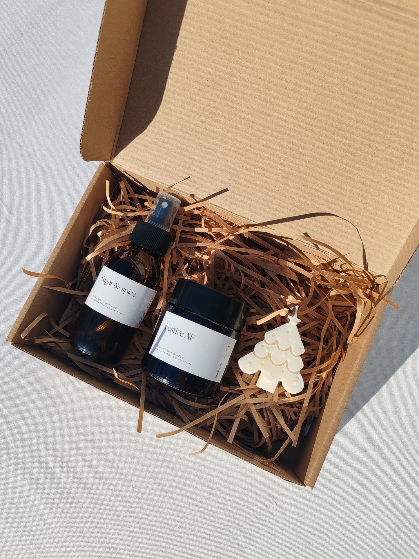 Holiday scented gift box