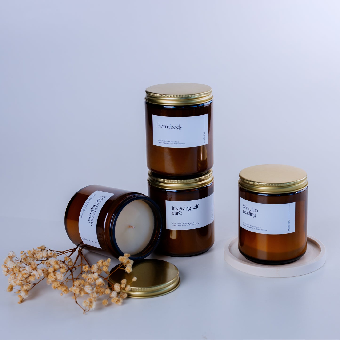 220 ml soy wax candle