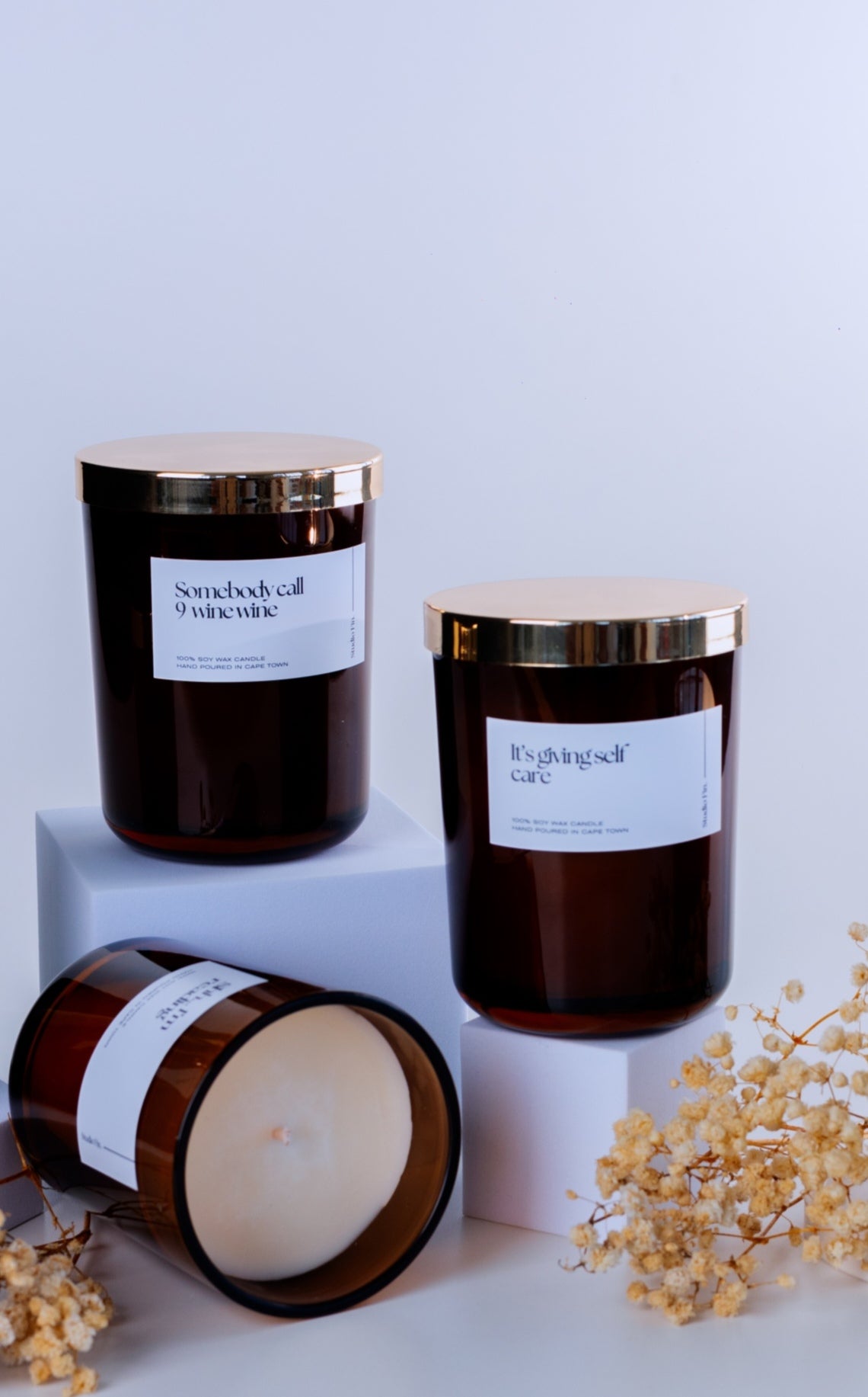 300ml soy wax novelty candle