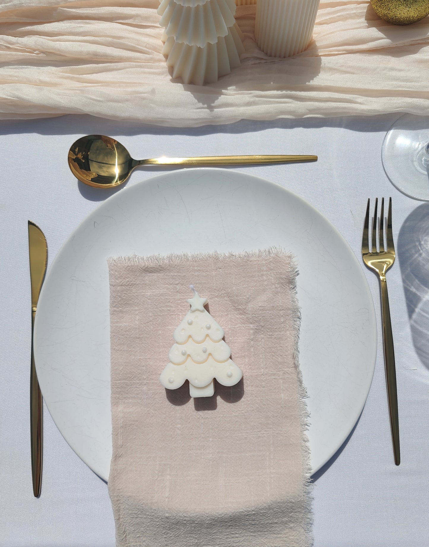 Mini Christmas Tree Soy Wax Candle